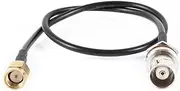 uxcell SMA Male to BNC Female Coupler 13" Coax Cable Low Loss Pigtail Adapter