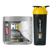 MuscleBlaze Micronised Creatine Monohydrate CreAMP Powder 25 Serving 100g Pack 2