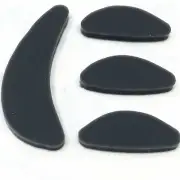 Mouse Feet Sticker Replacement Mouse Feet Black For Logitech M570 Gaming Mouse