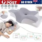 Orthopedic Memory Foam Contour Pillow for Neck Back Shoulder Pain Relief Support