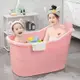 兒童洗澡桶泡澡桶 大號寶寶全身家用孩洗澡盆可坐加厚保溫沐浴桶