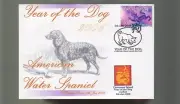 American Water Spaniel 2006 Year Of The Dog Stamp Cov