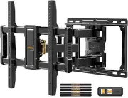 Perlegear UL-Listed Full Motion TV Wall Mount for 40–86 Inch Flat Curved TVs ...