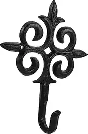 PHENOFICE Flower Basket Hook Flowers Pot Basket Bracket Plant Planter Hook Flowerpot Outdoor Hanging Wind Chime Hanger Hanging Bracket Balcony Planter Hanger Garden Supply Iron