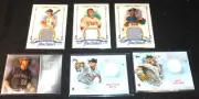 (6) 2013 TOPPS ALLEN & GINTER + 2020 HOLIDAY JERSEY RELIC LOT UPTON + BONUS AUTO