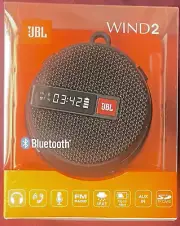 JBL Wind 2 Portable Bluetooth® speaker and FM tuner for bike handlebars NEW