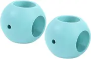 Baluue Washing Machine Fluff Catcher 2pcs Laundry Hair Removal Ball Lint Remover Ball for Clean Laundry