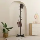 Tree Branch Shape Coat Rack 7 Hooks Garment Rack Clothes Hanger Entryway