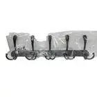 home wall mount 5 single hooks and 5 tri-hooks coat/hat rack
