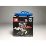 絕版逸品【TOYEE】TOMICA NISSAN SKYLINE 2000GT-R RACING R之系譜(車門可開)