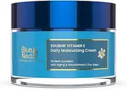 Blue Nectar Face Cream for Men, Daily Moisturizing Anti Aging Cream for Men with Face Glow for Oily Skin and Normal Skin | with Plant Based Vitamin E (14 Herbs, 50g)