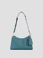 GUESS Blue Cresidia Shoulder Bag