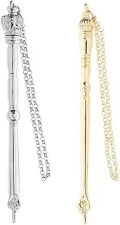 Holibanna Bible Reading Guide with Pointer Chain Hand Pointer for Jewish Portable Torah Book Marker Mitzvah Present