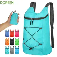 在飛比找蝦皮購物優惠-Doreen 可折疊背包,防水折疊戶外登山包,簡約大容量單肩