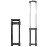 Telescopic Suitcase Luggage Bag Parts Trolley Suitcases Replacement Telescopic Rods Luggage Handle Black
