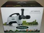 New OMEGA NC1000HDS Masticating Premium Multi Juicer Extractor Nutrition System