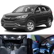 LED White Lights Interior License Package Kit For Honda CR-V 2013-2016 (14pc)