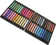 Soft Pastels Chalks Set, Fluorescent Chalk Soft Oil Pastels for Painting, Sketching, and Hair Dyeing Tool, Oil Crayons Pastels Art Supplies (48 Colors)