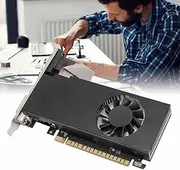 4GB Gaming Graphics Card with Advanced 4K HDR, Low Power Consumption Design, Cooling Fan, Multiple Display Outputs, Widely Compatible