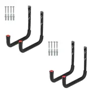 2x Kayak Racks Heavy Duty Wall Mounted Kayak Storage Hooks Kayak Storage Hangers for Canoe Kayak Garage Paddle Board
