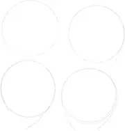 Vaguelly Ukulele Strings Set 1 Pack Nylon Strings for Replacement Perfect for Concert Ukulele