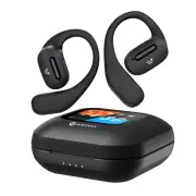 Weofly TouchFits 1.83inch LED Touch Screen Earbuds Wireless bluetooth 5.4 Earphone 15mm Dynamic Driver Deep Bass ENC HD