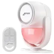 Skiliwah Security Alarm, Motion Sensor, LED, Infrared Security Alarm, Waterproof