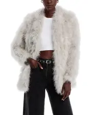 Lamarque Rabea Feather Coat