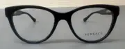 Versace Black Eyeglass Frame Model 3304-F GB1 Size 53 18 140