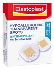 Elastoplast Hypoallergenic Clear Spots X 24