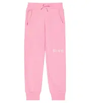 [Givenchy Kids] Givenchy Kids Logo cotton-blend jersey sweatpants Y 8 pink