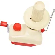 Yarn Ball Winder, Wool Roller, Red Wool Unwinder, Efficiently Make Neat Yarn Cake and Ball, Portable Manual Unwinder for Knitting, Crochet, and Craft Enthusiasts, Easy to Install(Color:red)