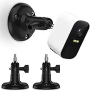 Flexible Camera Wall Mount for Eufycam 1/2/2C/2C Pro/3/3C/E and Others with 1/4 Inch (6.35 mm) Screw Hole, Adjustable Camera Mount for eufyCam Security Cameras Indoor, Anti-Rust, Pack of 2