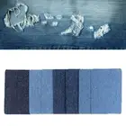 16Pcs Denim Patch Cuttable Denim Iron On Repair Patches For Clothing Pants Spare