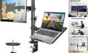 Laptop Monitor Mount, Single Monitor Desk Mount Holds 13-32 inch Computer