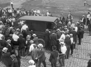 Bayonne NJ RIOTING STANDARD OIL COMPANY BAYONNE NJ DURING GREA- 1915 Old Photo