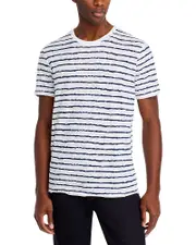 Atm Anthony Thomas Melillo Slub Striped Tee
