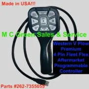 PREMIUM WESTERN V 4 PIN SNOW PLOW PROGRAMMABLE CONTROLLER MVP FLEET FLEX 96500
