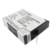 Battery for Gopro 335-06532-000 AHDBT-401 Go Pro Hero 4 Black Silver 4+ 1160mAh