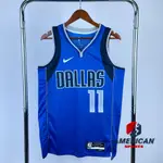 男子籃球球衣達拉斯小牛隊凱里歐文DALLAS MAVERICKS KYRIE IRVING藍色 NBA JERSEY