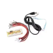 Zero Delay Arcade MAME Encoder USB To PC 5Pin PC Joystick PCB Board Cables