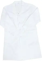 [Holibanna] Laboratory White Coat Long Sleeve Breathable Doctor Coat with Pocket Design for Medical Chemistry Biology and Science Labs Unisex