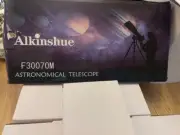 Alkinshue Telescope F30070M Astronomy,70mm Aperture 600mm Refractor