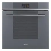 Smeg 60cm Linea Steam100 Pro Oven - Silver