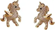 [AOKWAWALIY] Earring Studs Unicorn Earrings for Women Small Earrings Minimalist Style