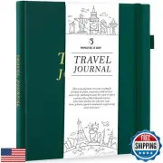 5 MINUTES A DAY Travel Journal for Women, Adventure Book for 20 Trips, Travel