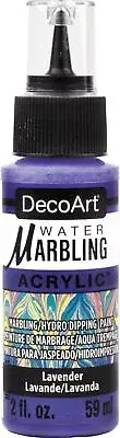 DecoArt Water Marbling Paint 2oz-Lavender
