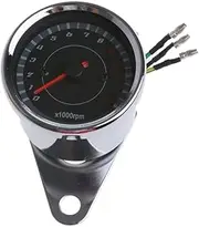 PMGMZPGPMA Universal LED Motorcycle Tachometer DC 12V Meter 13K RPM Compatible with Yamaha Compatible with Suzuki Automobile Tachometer