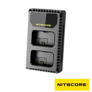 NITECORE USN1 液晶顯示 USB 雙槽快充充電器 For Sony NP-FW50 公司貨