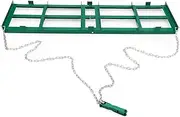 48" Lawn Leveling Rake & Driveway Drag Harrow - Heavy-Duty Tow-Behind Grading Tool for ATV, UTV, Tractor, Mower - 4FT Reinforced Chain for Gravel, Soil, Yard & Landscape Leveling
